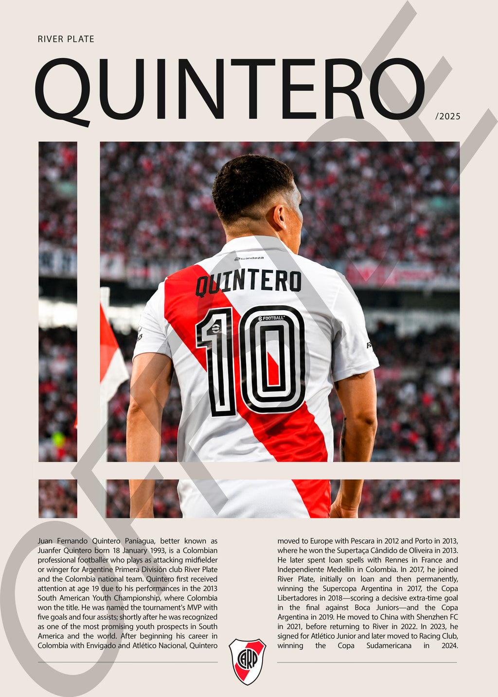 Juan Fernando Quintero "Juanfer" en River Plate Temporada 2025