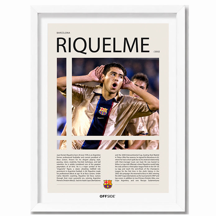 Juan Roman Riquelme "El Ultimo 10" en Barcelona Temporada 2002