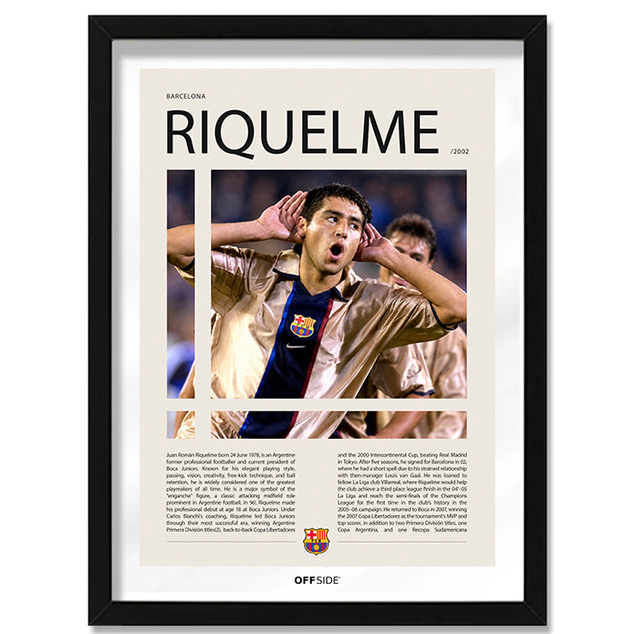 Juan Roman Riquelme "El Ultimo 10" en Barcelona Temporada 2002
