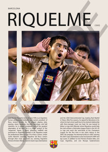 Juan Roman Riquelme "El Ultimo 10" en Barcelona Temporada 2002