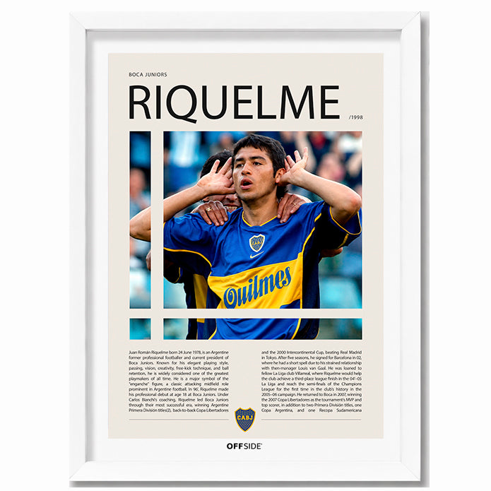 Juan Roman Riquelme "El Ultimo 10" en Boca Junior Temporada 1998