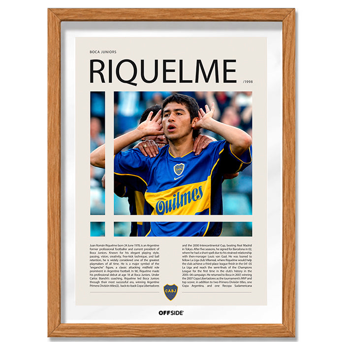 Juan Roman Riquelme "El Ultimo 10" en Boca Junior Temporada 1998