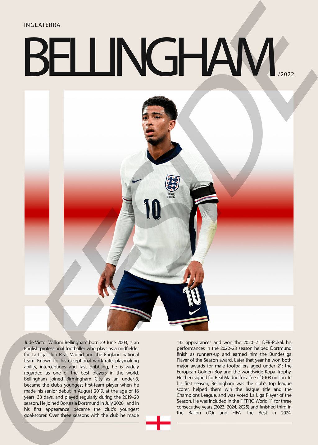 Jude Bellingham "Bellingol" en Inglaterra Clasificatorias 2022