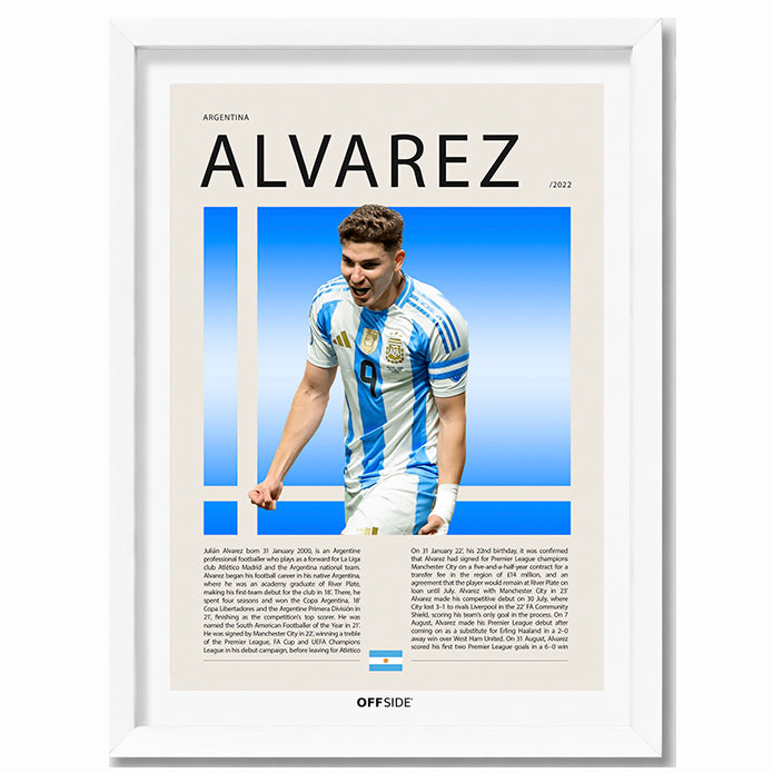 Julian Alvares "La Araña" en Argentina Clasificatorias 2022