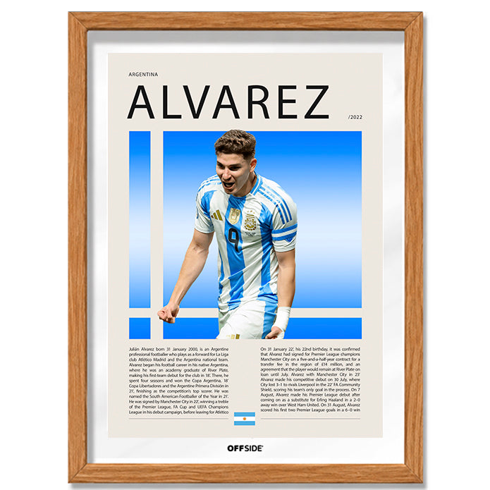 Julian Alvares "La Araña" en Argentina Clasificatorias 2022