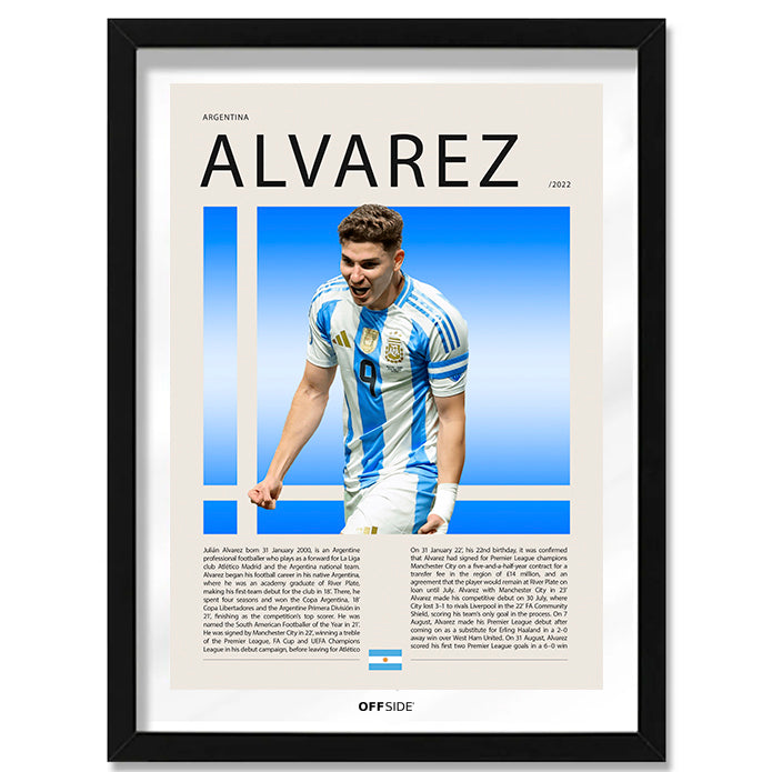 Julian Alvares "La Araña" en Argentina Clasificatorias 2022