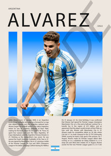 Julian Alvares "La Araña" en Argentina Clasificatorias 2022