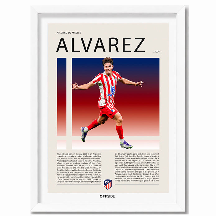 Julian Alvares "La Araña" en Atletico de Madrid Temporada 2026