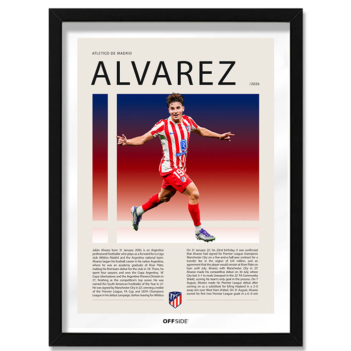 Julian Alvares "La Araña" en Atletico de Madrid Temporada 2026