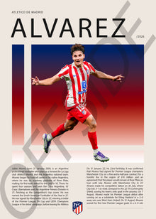 Julian Alvares "La Araña" en Atletico de Madrid Temporada 2026