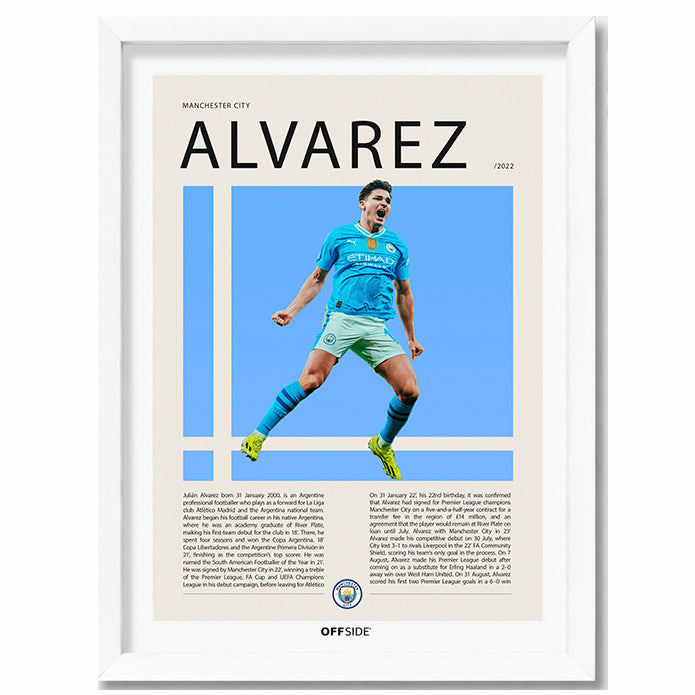 Julian Alvares "La Araña" en Manchester City Temporada 2022