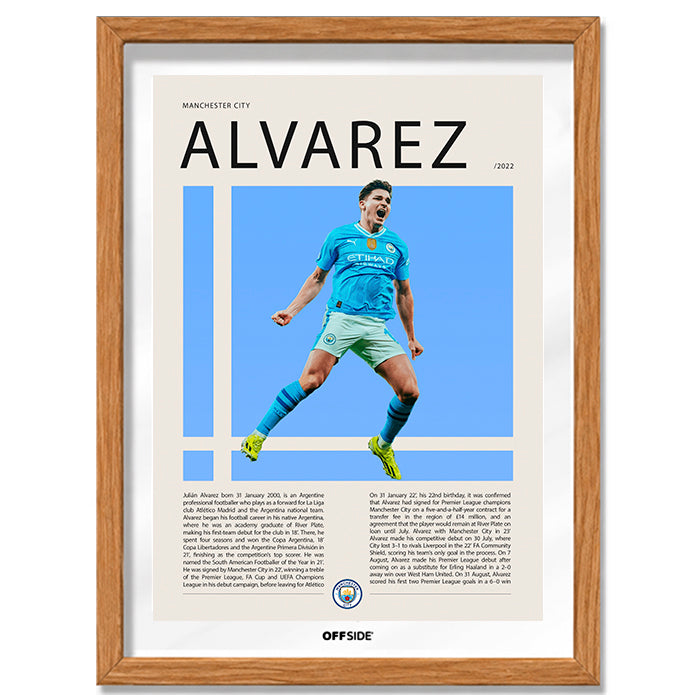 Julian Alvares "La Araña" en Manchester City Temporada 2022