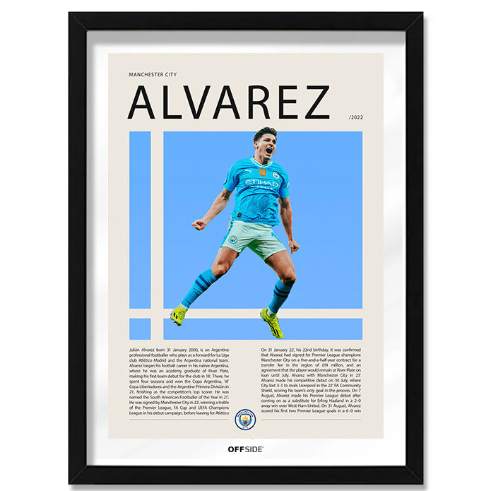 Julian Alvares "La Araña" en Manchester City Temporada 2022