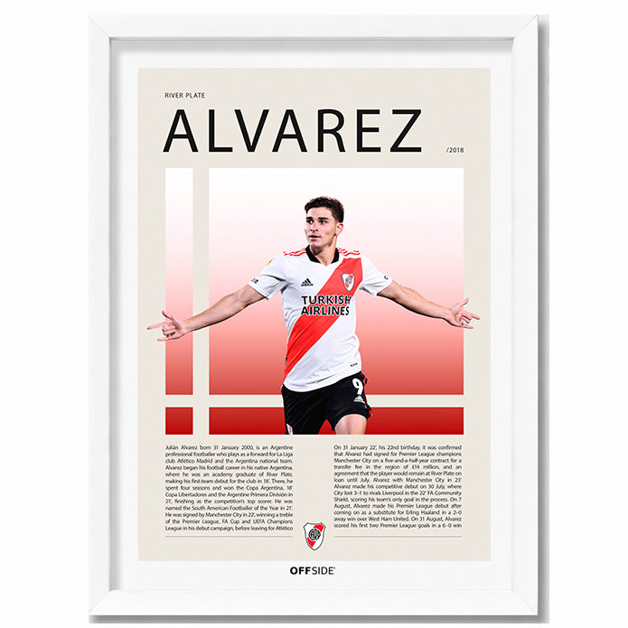 Julian Alvares "La Araña" en River Plate Temporada 2018
