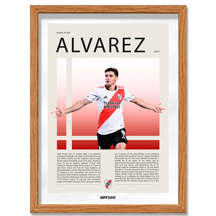 Julian Alvares "La Araña" en River Plate Temporada 2018