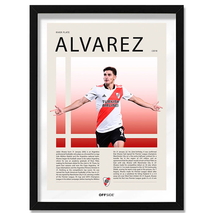Julian Alvares "La Araña" en River Plate Temporada 2018