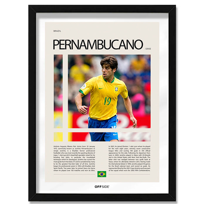 Juninho Pernambucano "Juninho" en Brasil Clasificatorias 2002