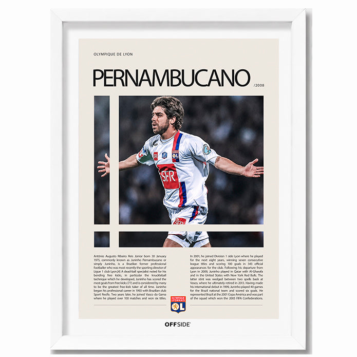Juninho Pernambucano "Juninho" en Olympique de Lyon Temporada 2008