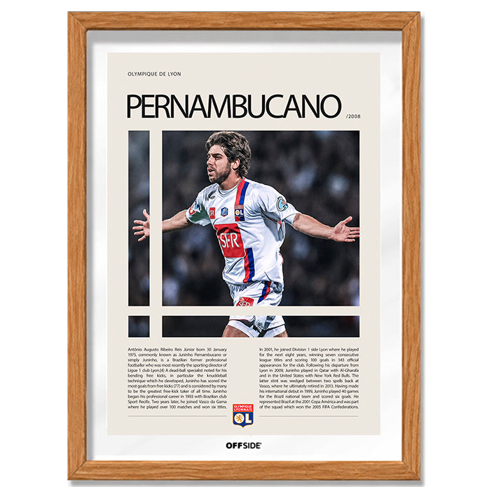 Juninho Pernambucano "Juninho" en Olympique de Lyon Temporada 2008