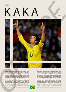 Ricardo Kaka "Kaka" en Brasil Clasificatorias 2002