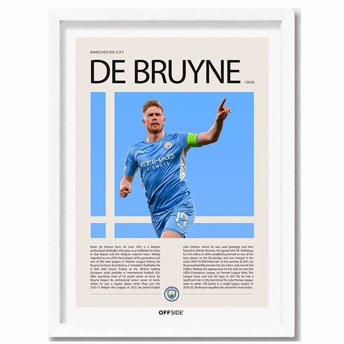 Kevin De Bruyne "KDB" en Manchester City Temporada 2020