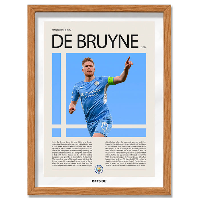 Kevin De Bruyne "KDB" en Manchester City Temporada 2020