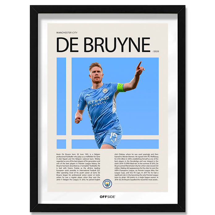 Kevin De Bruyne "KDB" en Manchester City Temporada 2020