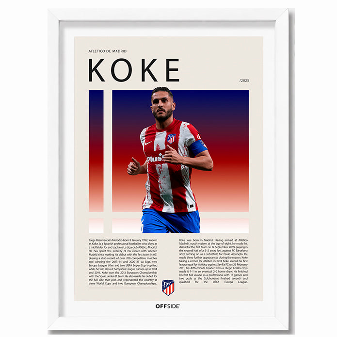 Jorge Resurreccion "Koke" en Atletico de Madrid Temporada 2025