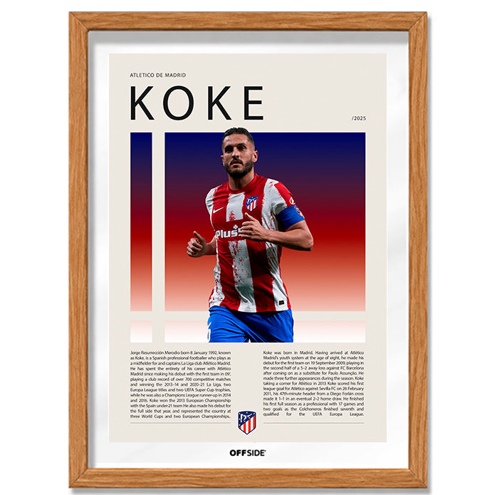 Jorge Resurreccion "Koke" en Atletico de Madrid Temporada 2025