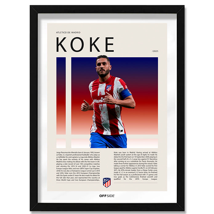 Jorge Resurreccion "Koke" en Atletico de Madrid Temporada 2025