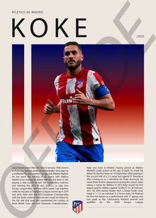 Jorge Resurreccion "Koke" en Atletico de Madrid Temporada 2025