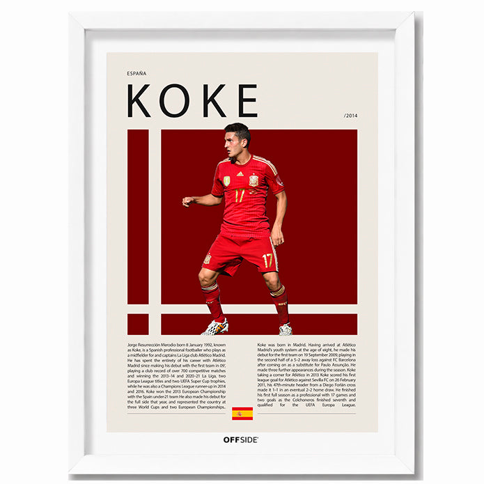 Jorge Resurreccion "Koke" en España Clasificatorias 2014