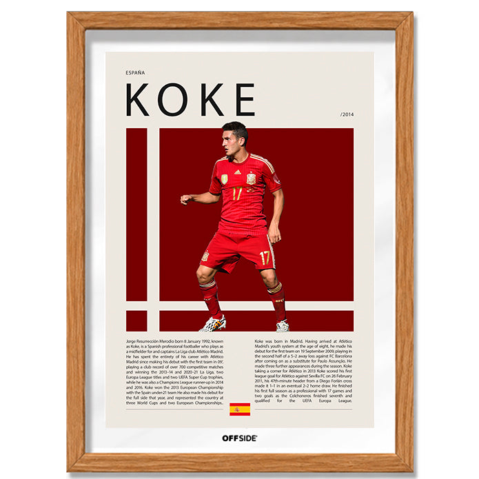 Jorge Resurreccion "Koke" en España Clasificatorias 2014