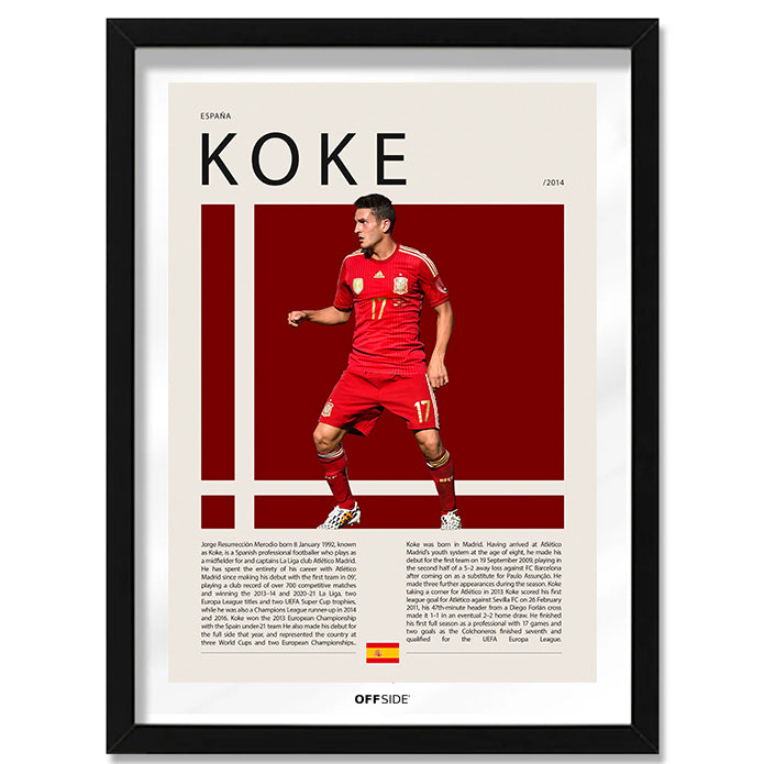 Jorge Resurreccion "Koke" en España Clasificatorias 2014