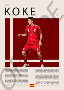 Jorge Resurreccion "Koke" en España Clasificatorias 2014