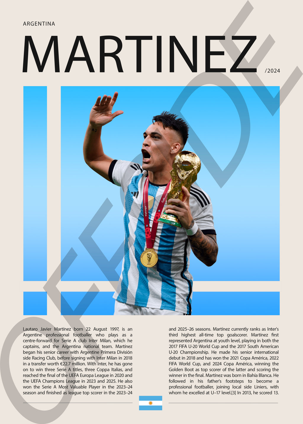 Lautaro Martinez "El Toro" en Argentina Clasificatorias 2024