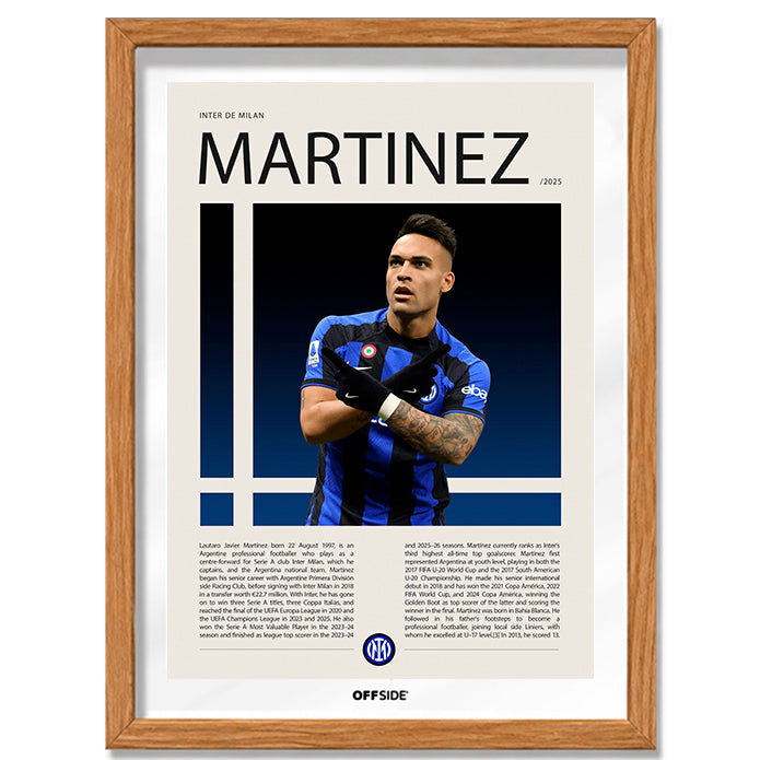 Lautaro Martinez "El Toro" en Inter de Milan Temporada 2025
