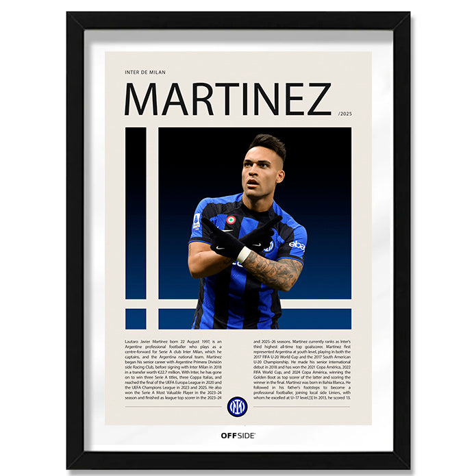 Lautaro Martinez "El Toro" en Inter de Milan Temporada 2025