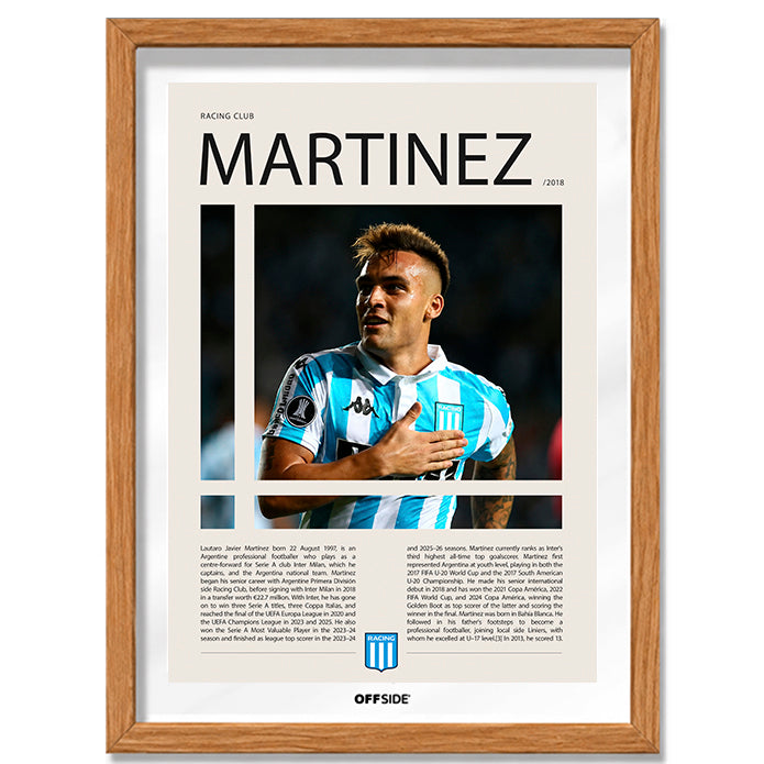 Lautaro Martinez "El Toro" en Racing Temporada 2018