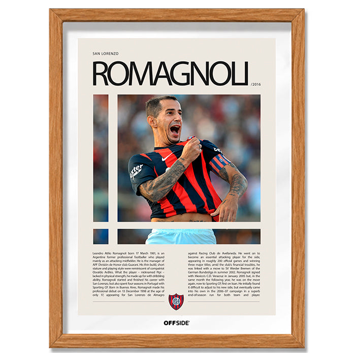 Leandro Romagnoli "Pipi" en San Lorenzo Temporada 2016