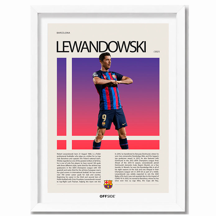 Robert Lewandoski "Lewy" en Barcelona Temporada 2025