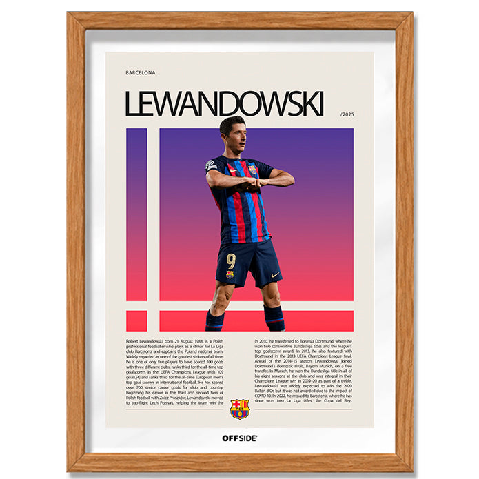 Robert Lewandoski "Lewy" en Barcelona Temporada 2025