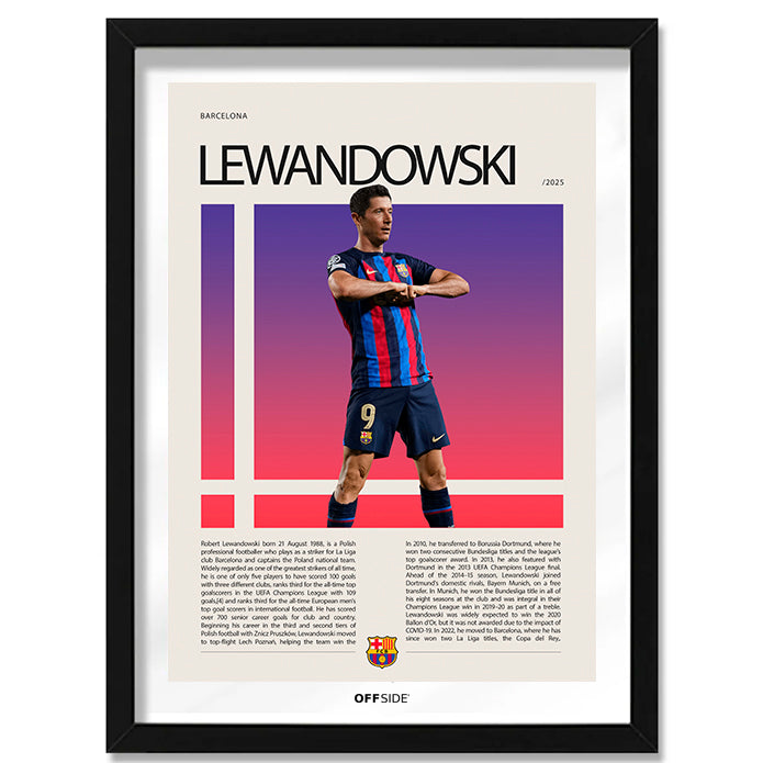 Robert Lewandoski "Lewy" en Barcelona Temporada 2025