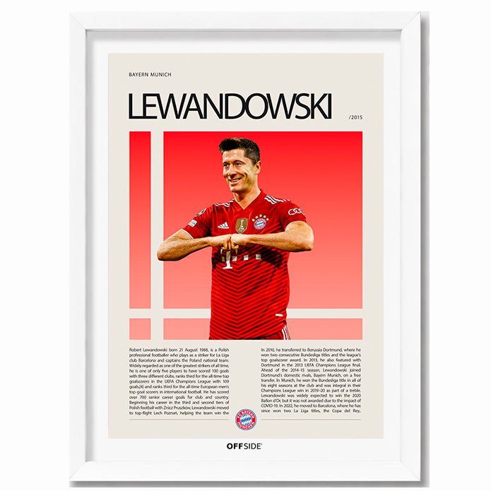 Robert Lewandoski "Lewy" en Bayern Munich Temporada 2015