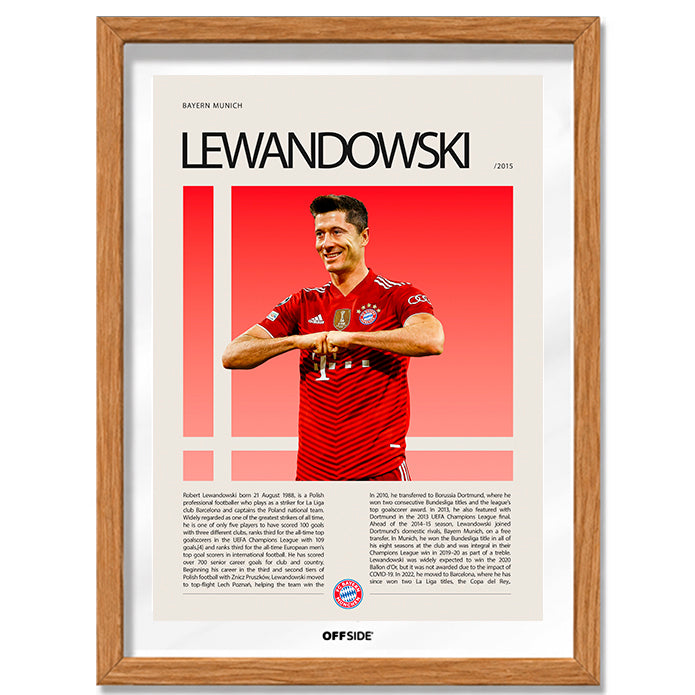 Robert Lewandoski "Lewy" en Bayern Munich Temporada 2015
