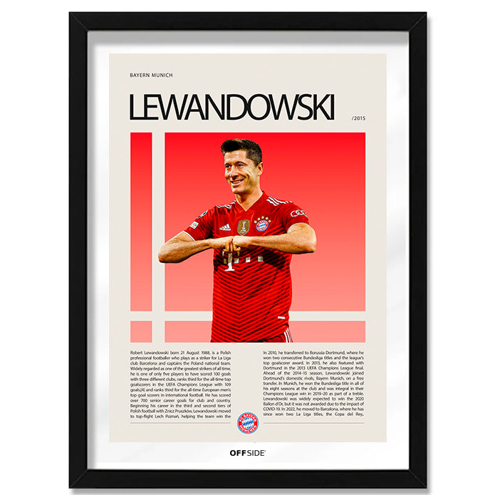 Robert Lewandoski "Lewy" en Bayern Munich Temporada 2015