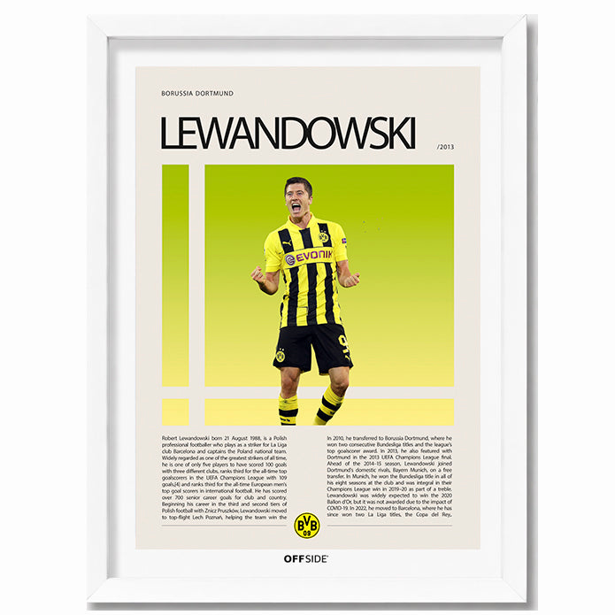 Robert Lewandoski "Lewy" en Borussia Dortmund Temporada 2013