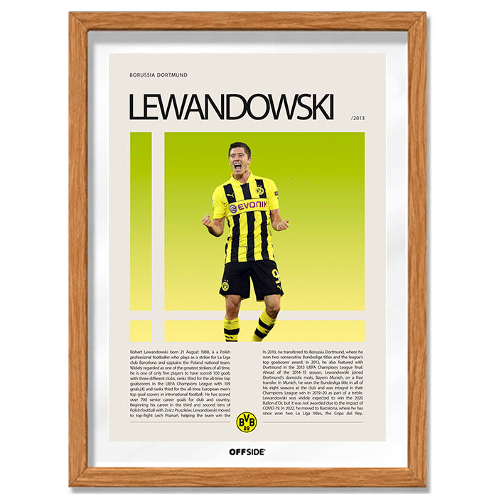 Robert Lewandoski "Lewy" en Borussia Dortmund Temporada 2013