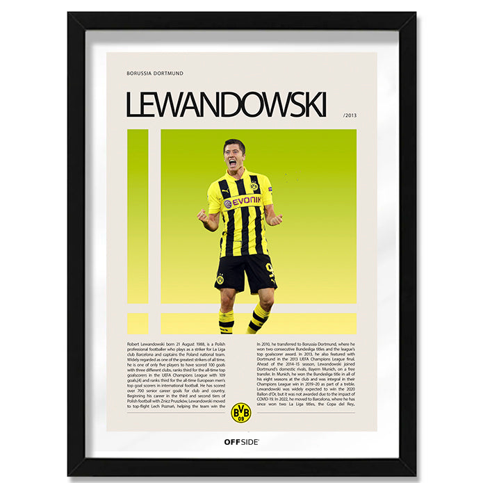 Robert Lewandoski "Lewy" en Borussia Dortmund Temporada 2013