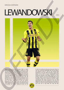 Robert Lewandoski "Lewy" en Borussia Dortmund Temporada 2013